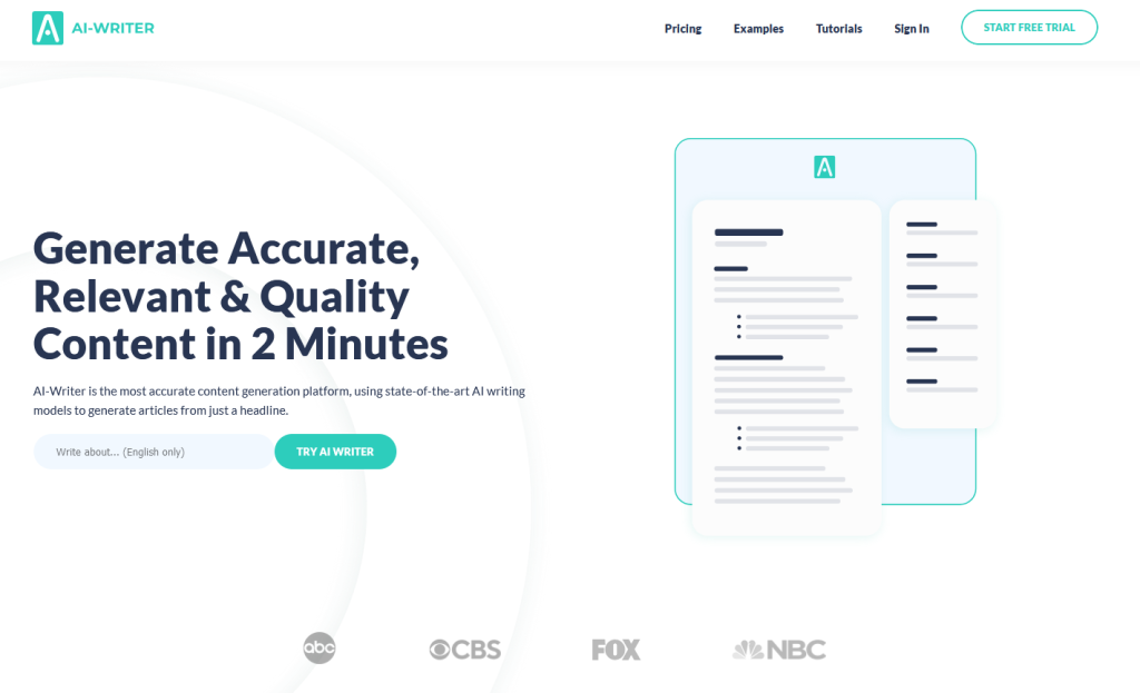 Ai Writer that is way better than Chatgpt