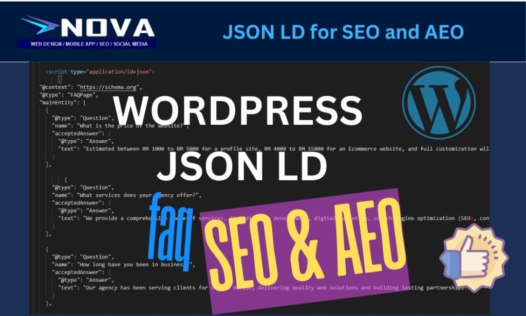 Web Design with JSON Ld Schema