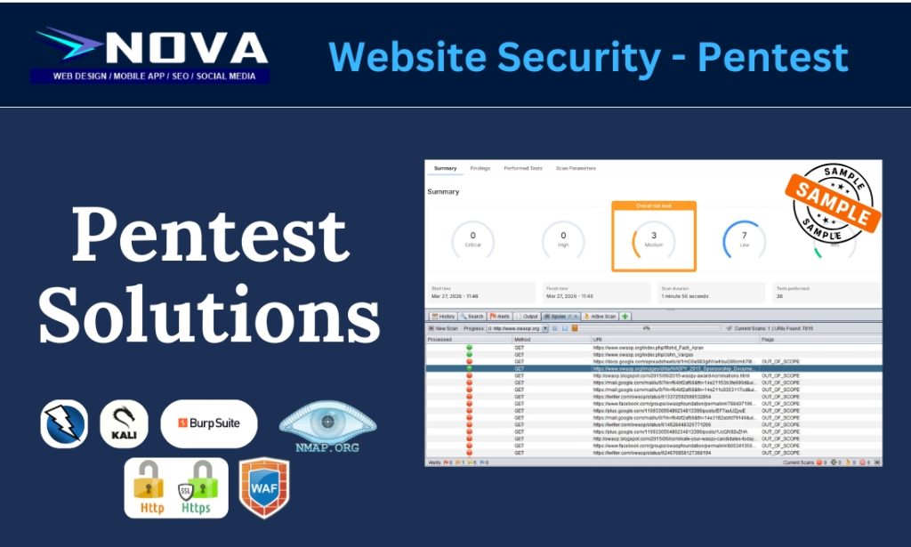 Web Security - Penetration Testing