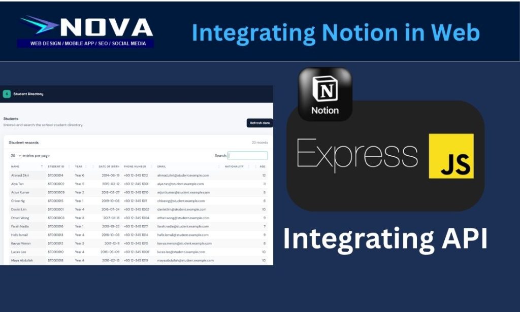 Integrate the Notion API with Your Website